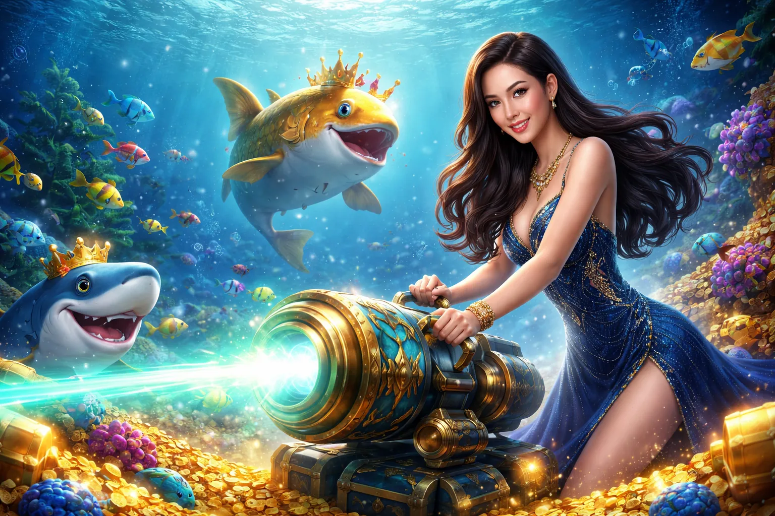 Trò chơi Bắn Cá Huebet1 Đồ họa sống động